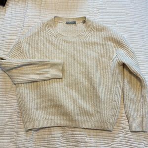 Vince Cream Soft Cozy Oversized Sweater 🤍